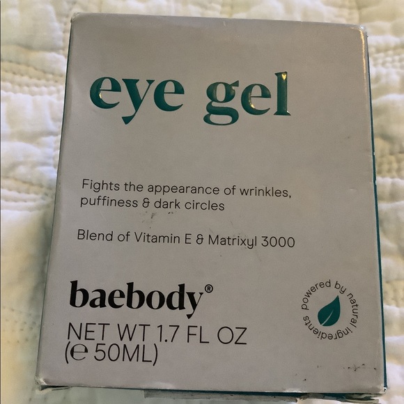 Baebody Eye Gel for Under and Around Eyes NEW! - Picture 1 of 6